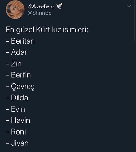 Kürt isimleri kadın